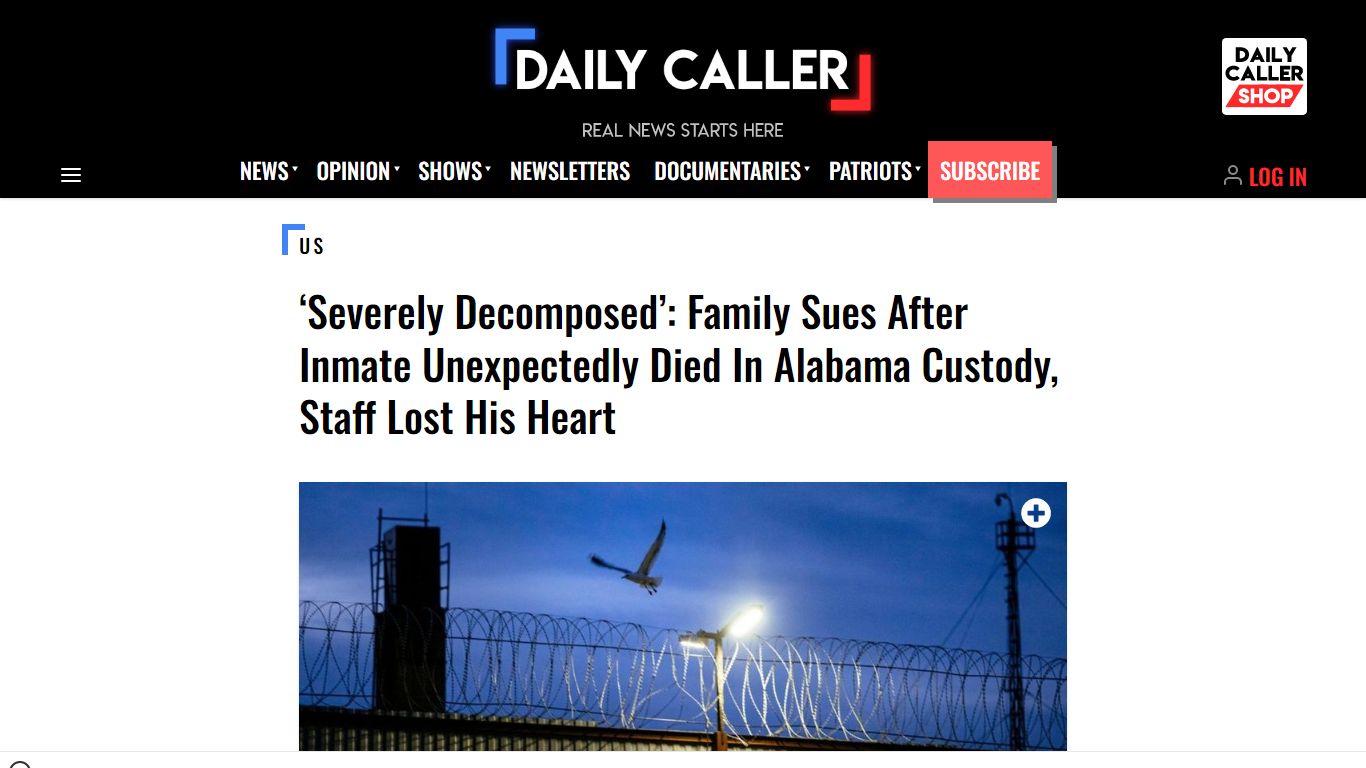 ‘Severely Decomposed’: Family Sues After Inmate Unexpectedly Died In ...